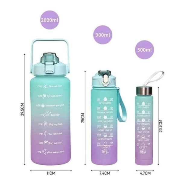 3 Pcs Sports Water Bottle - Image 4