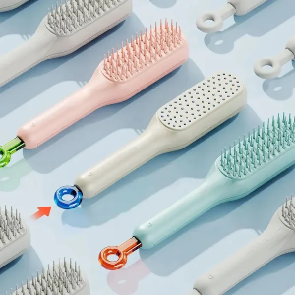 Multi-Functional Hair Detangling Brush - Gentle & Effective for All Hair Types - Image 2